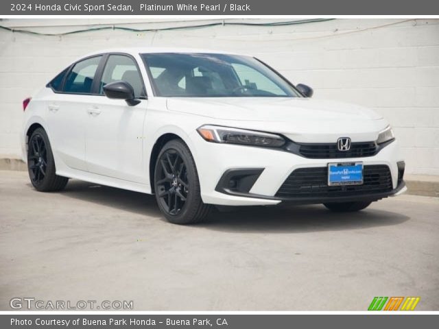 2024 Honda Civic Sport Sedan in Platinum White Pearl