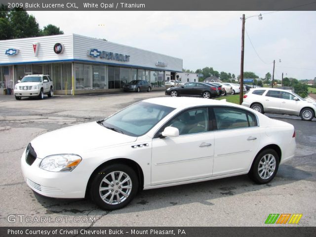 2009 Buick Lucerne CXL in White Opal