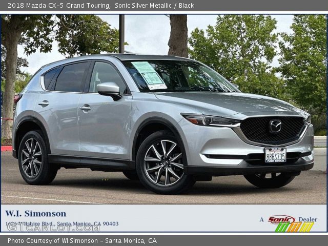 2018 Mazda CX-5 Grand Touring in Sonic Silver Metallic