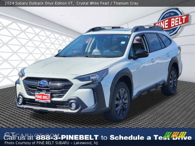 2024 Subaru Outback Onyx Edition XT in Crystal White Pearl