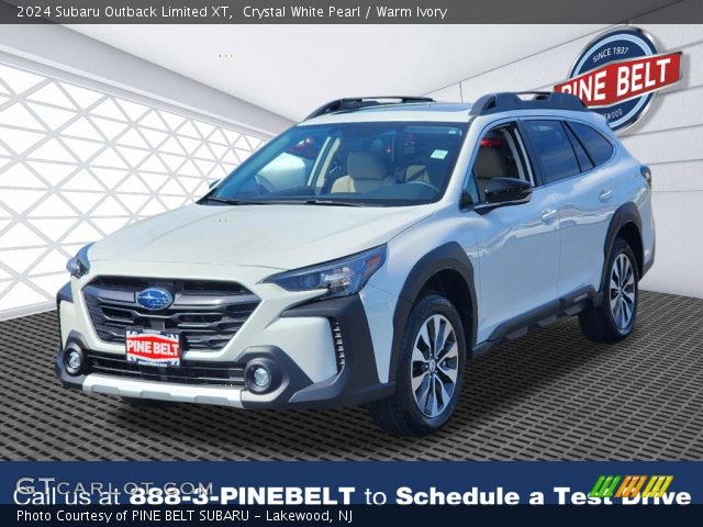 2024 Subaru Outback Limited XT in Crystal White Pearl