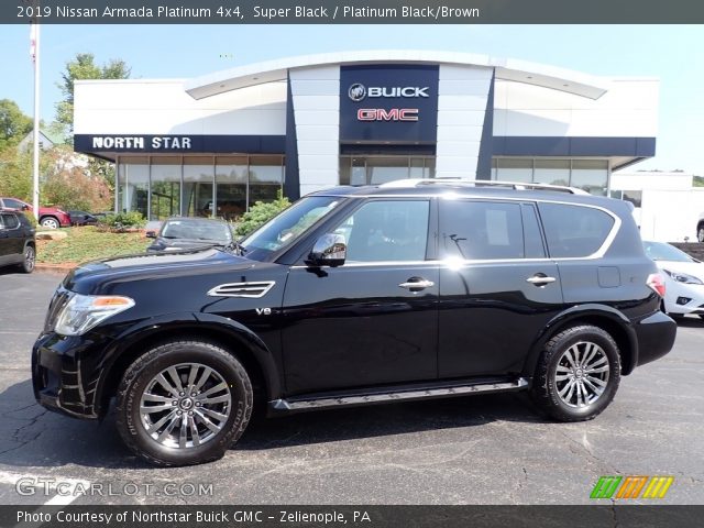 2019 Nissan Armada Platinum 4x4 in Super Black