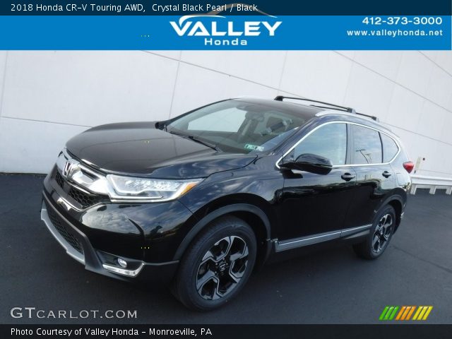 2018 Honda CR-V Touring AWD in Crystal Black Pearl