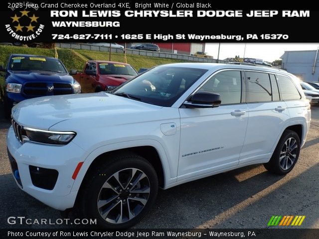 2023 Jeep Grand Cherokee Overland 4XE in Bright White
