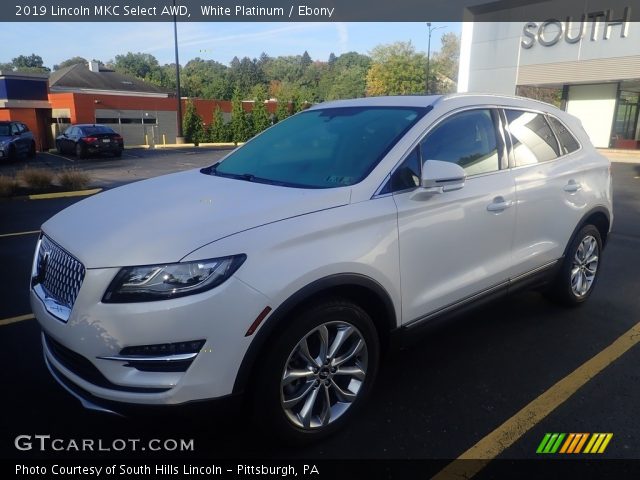2019 Lincoln MKC Select AWD in White Platinum