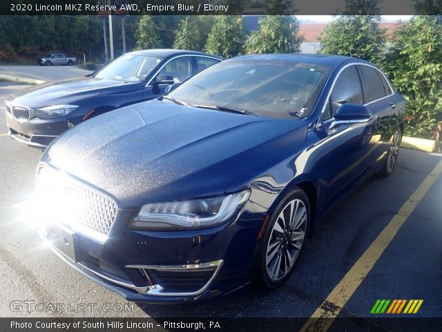 2020 Lincoln MKZ Reserve AWD in Empire Blue