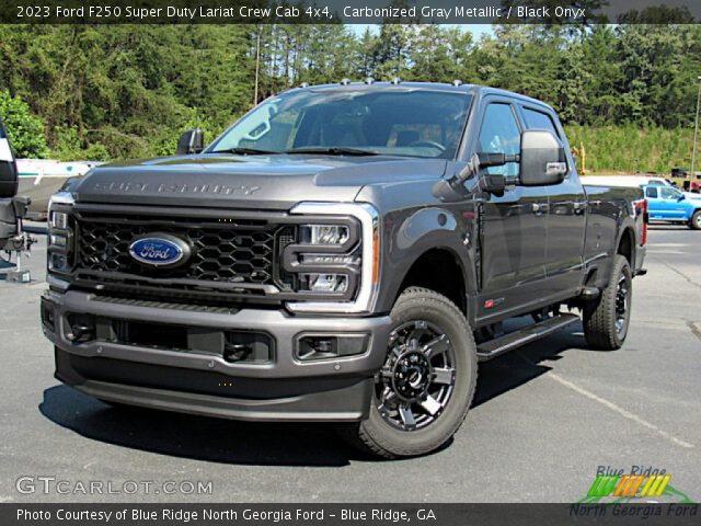 2023 Ford F250 Super Duty Lariat Crew Cab 4x4 in Carbonized Gray Metallic