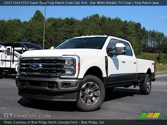 2023 Ford F350 Super Duty King Ranch Crew Cab 4x4 in Star White Metallic Tri-Coat