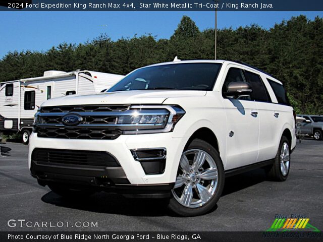 2024 Ford Expedition King Ranch Max 4x4 in Star White Metallic Tri-Coat