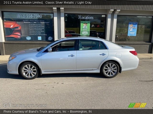 2011 Toyota Avalon Limited in Classic Silver Metallic