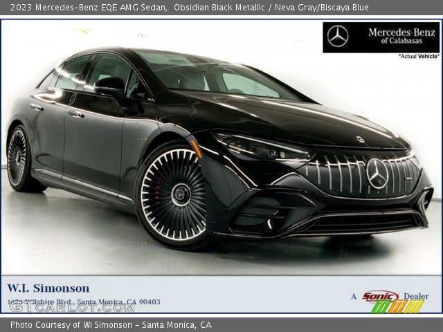 2023 Mercedes-Benz EQE AMG Sedan in Obsidian Black Metallic