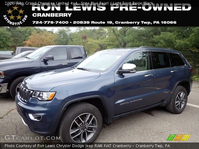 2020 Jeep Grand Cherokee Limited 4x4 in Slate Blue Pearl