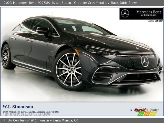 2023 Mercedes-Benz EQS 580 4Matic Sedan in Graphite Gray Metallic