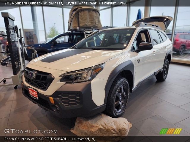 2024 Subaru Outback Wilderness in Crystal White Pearl