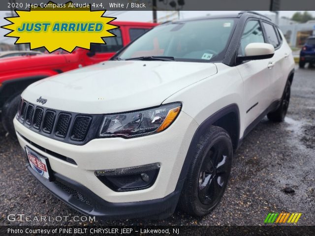 2020 Jeep Compass Altitude 4x4 in White