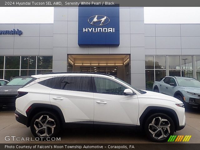 2024 Hyundai Tucson SEL AWD in Serenity White Pearl