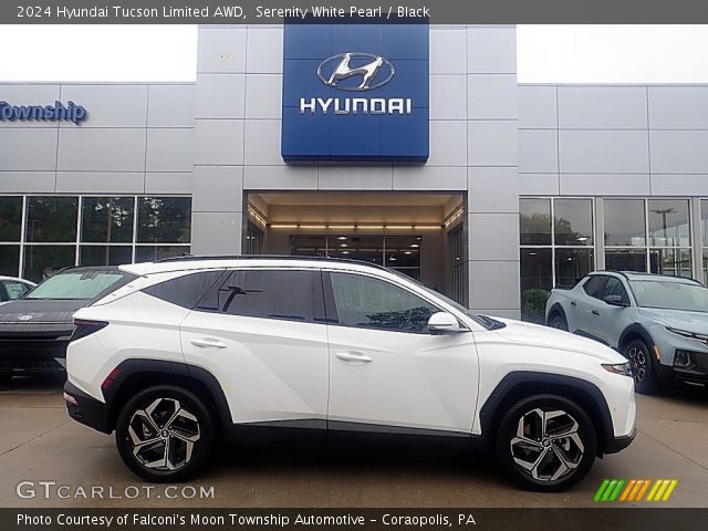 2024 Hyundai Tucson Limited AWD in Serenity White Pearl