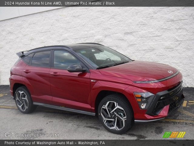 2024 Hyundai Kona N Line AWD in Ultimate Red Metallic