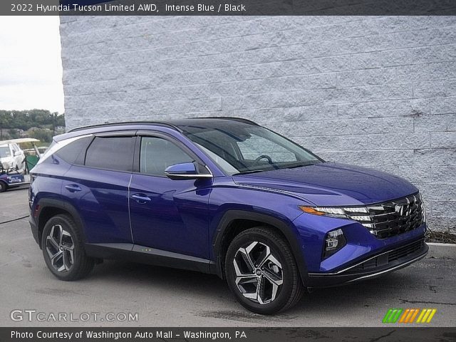 2022 Hyundai Tucson Limited AWD in Intense Blue