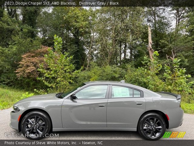 2023 Dodge Charger SXT AWD Blacktop in Destroyer Gray