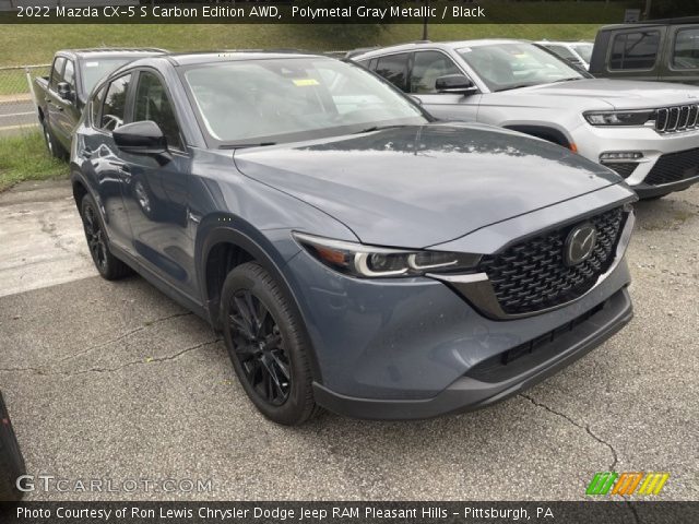 2022 Mazda CX-5 S Carbon Edition AWD in Polymetal Gray Metallic