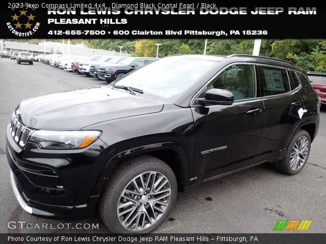 2023 Jeep Compass Limited 4x4 in Diamond Black Crystal Pearl