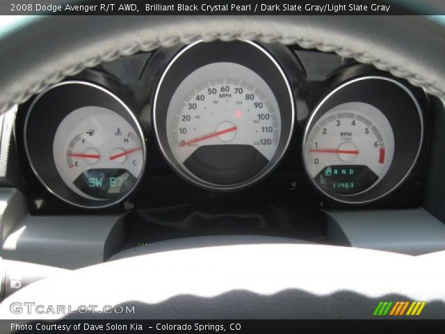 2008 Dodge Avenger R/T AWD in Brilliant Black Crystal Pearl