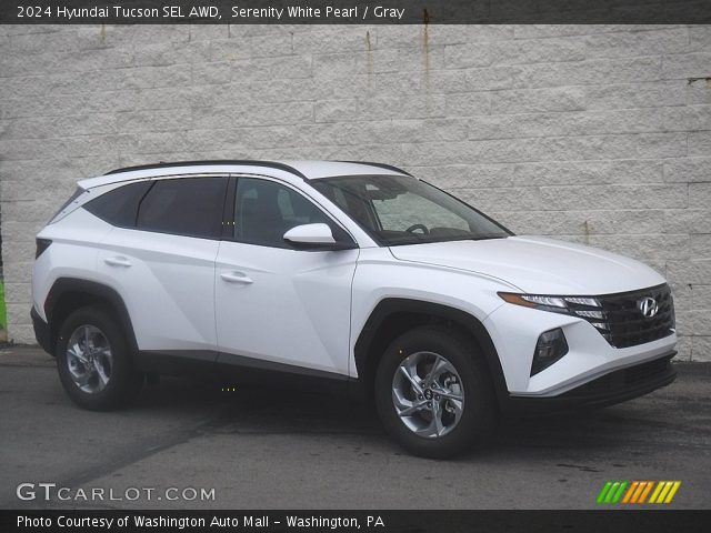 2024 Hyundai Tucson SEL AWD in Serenity White Pearl