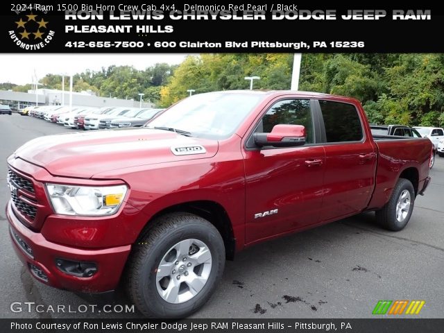 2024 Ram 1500 Big Horn Crew Cab 4x4 in Delmonico Red Pearl