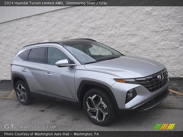 2024 Hyundai Tucson Limited AWD in Shimmering Silver