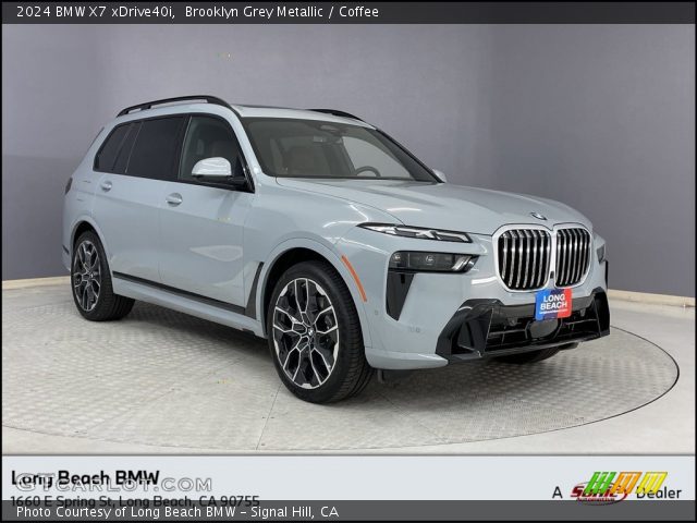 2024 BMW X7 xDrive40i in Brooklyn Grey Metallic