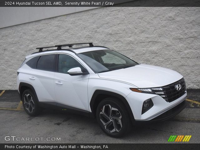 2024 Hyundai Tucson SEL AWD in Serenity White Pearl