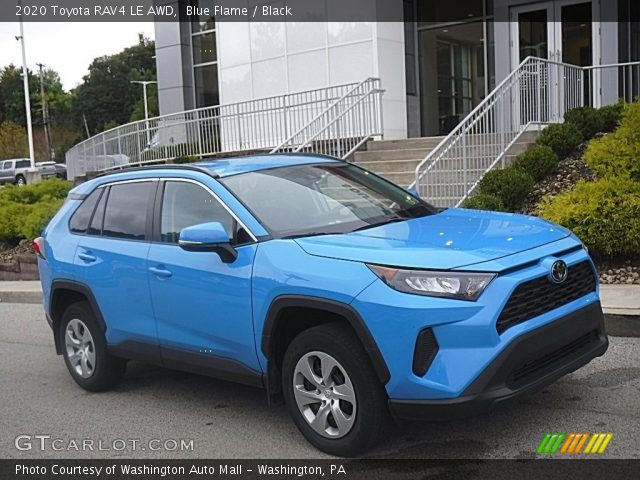 2020 Toyota RAV4 LE AWD in Blue Flame