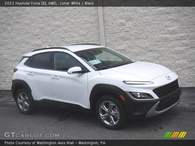 2023 Hyundai Kona SEL AWD in Lunar White
