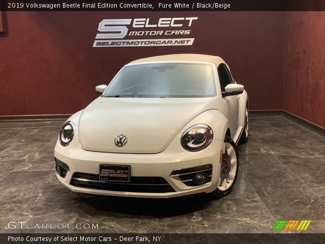 2019 Volkswagen Beetle Final Edition Convertible in Pure White