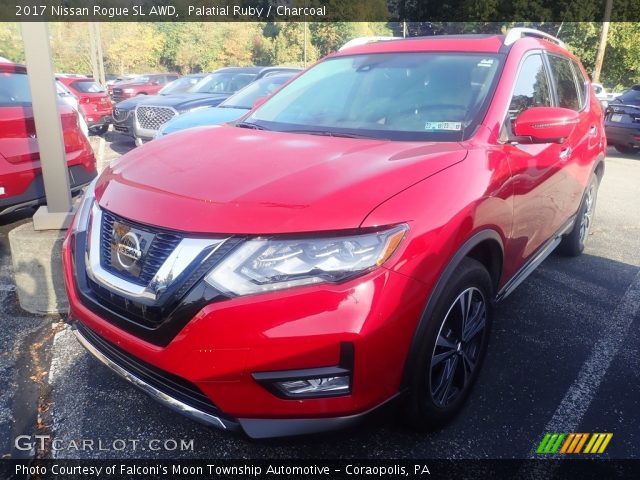 2017 Nissan Rogue SL AWD in Palatial Ruby