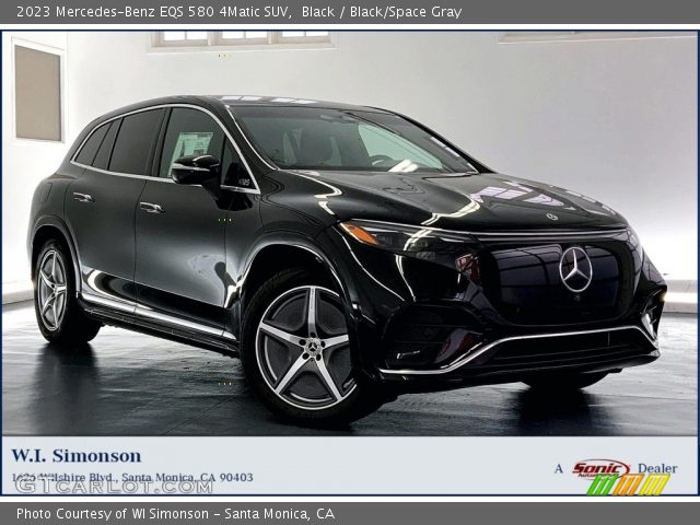 2023 Mercedes-Benz EQS 580 4Matic SUV in Black