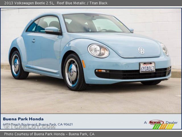 2013 Volkswagen Beetle 2.5L in Reef Blue Metallic