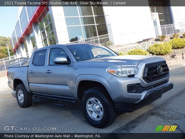 2021 Toyota Tacoma SR5 Double Cab 4x4 in Silver Sky Metallic