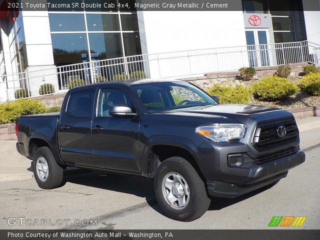 2021 Toyota Tacoma SR Double Cab 4x4 in Magnetic Gray Metallic