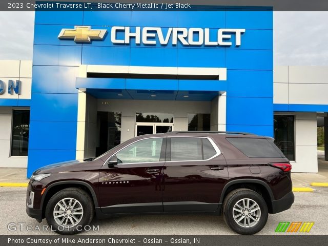 2023 Chevrolet Traverse LT in Black Cherry Metallic