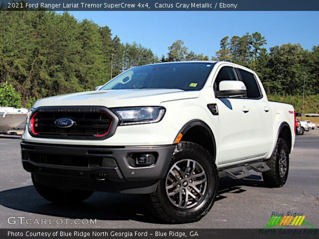 2021 Ford Ranger Lariat Tremor SuperCrew 4x4 in Cactus Gray Metallic
