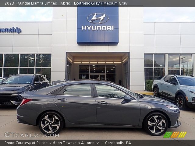 2023 Hyundai Elantra Limited Hybrid in Ecotronic Gray