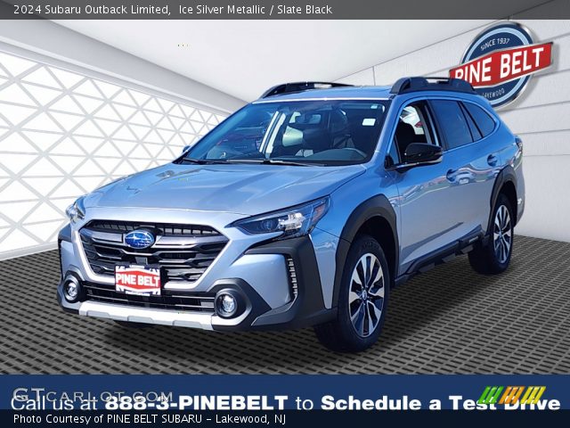 2024 Subaru Outback Limited in Ice Silver Metallic