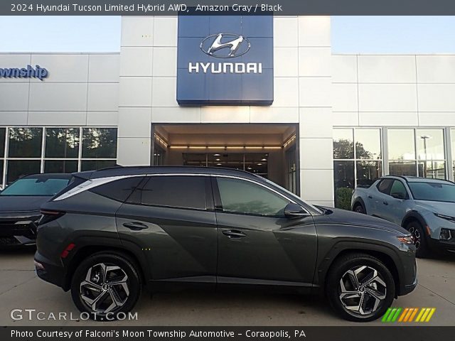 2024 Hyundai Tucson Limited Hybrid AWD in Amazon Gray