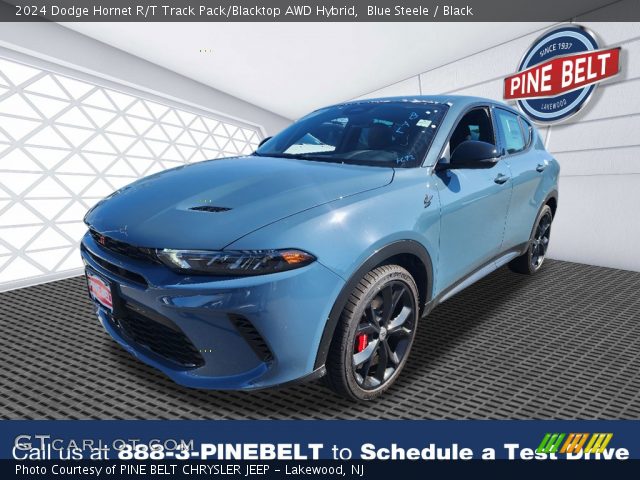 2024 Dodge Hornet R/T Track Pack/Blacktop AWD Hybrid in Blue Steele