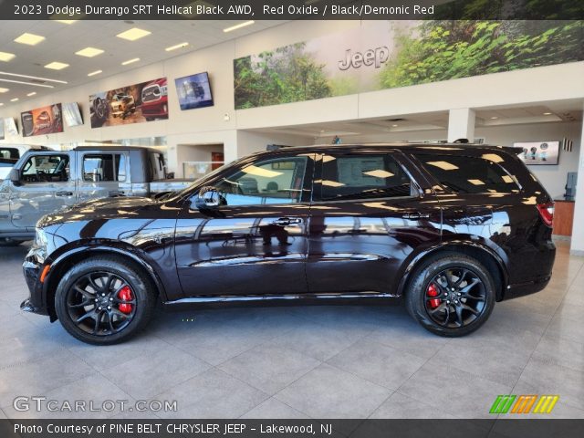 2023 Dodge Durango SRT Hellcat Black AWD in Red Oxide