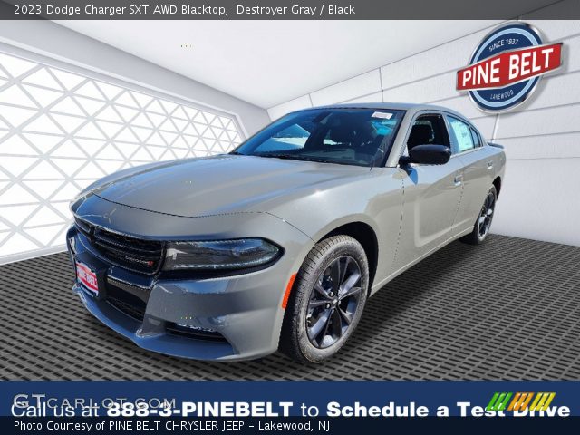 2023 Dodge Charger SXT AWD Blacktop in Destroyer Gray