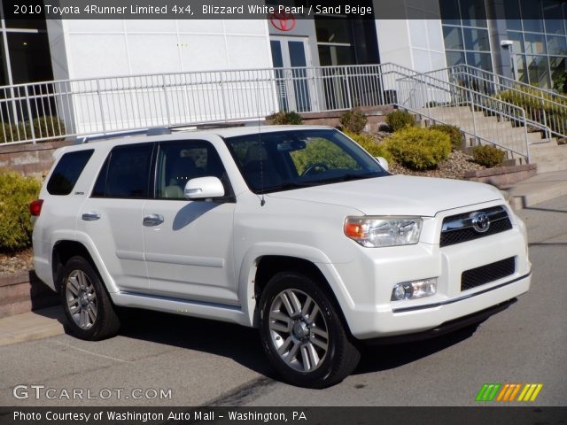 2010 Toyota 4Runner Limited 4x4 in Blizzard White Pearl