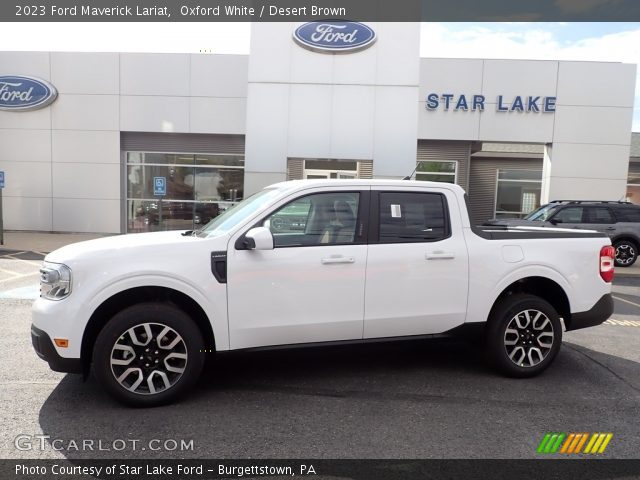 2023 Ford Maverick Lariat in Oxford White